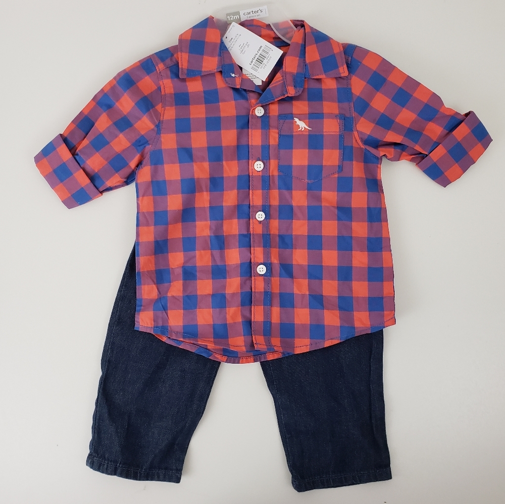 Carter's baby boy 2 piece set